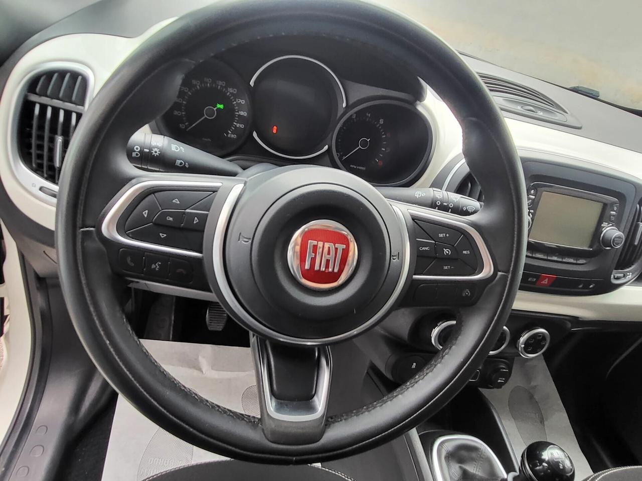 Fiat 500L 1.4 TJet 120 CV GPL Mirror 07/2018 UFFICIALE ITALIANA UNICO PROPRIETARIO KM 97000