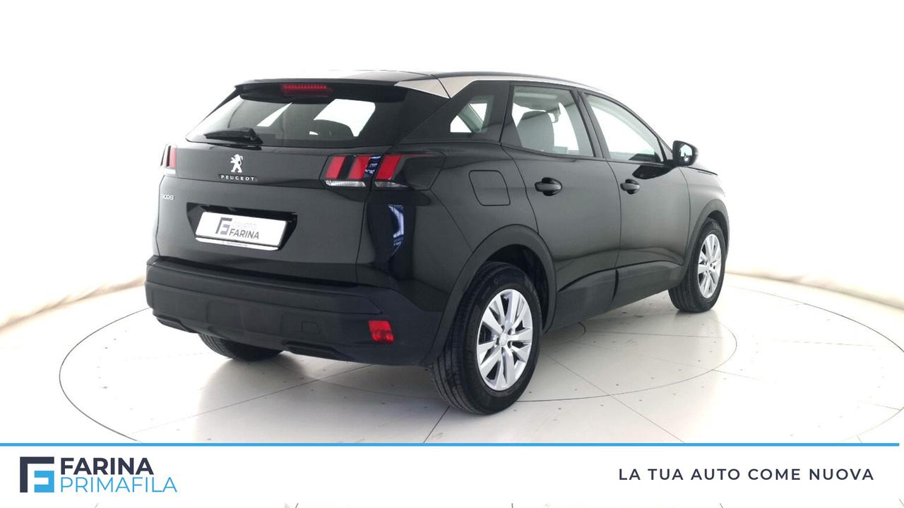 PEUGEOT 3008 II 2021 - 3008 1.2 puretech t Active s&s 130cv