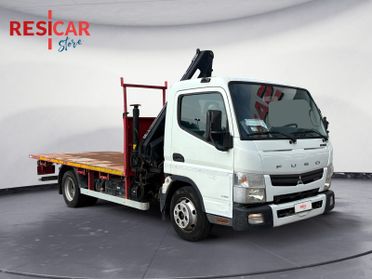 MITSUBISHI MITSUBISHI CANTER 75 CON GRU HIAB CASSONE PIANALATO