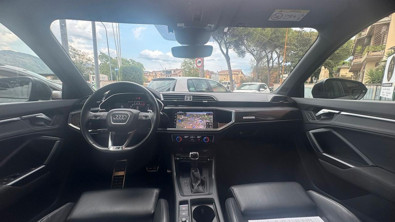 Audi RS Q3 R3 SPORTBACK GRIGIO NARDò TETTO APRIBILE GARANZIA CASA MADRE 2027