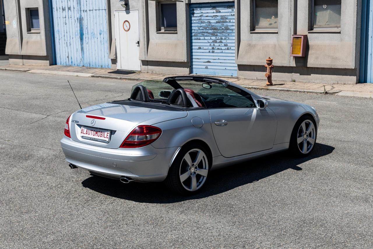Mercedes-benz SLK 7G-Tronic V6* Pelle rossa* Airscarf* Xenon* CRS a Libretto