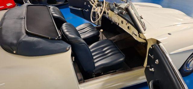 MERCEDES-BENZ 190 SL ***ASI TARGA ORO***BIANCA con PELLE BLU