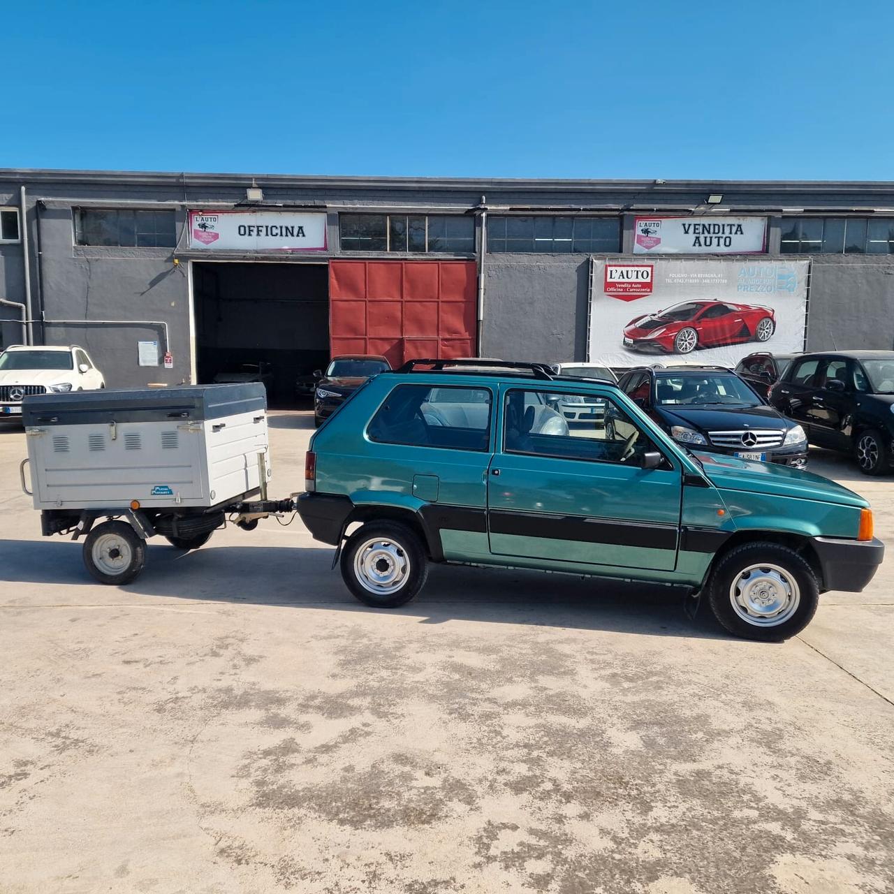 Fiat Panda 1100 i.e. cat 4x4 Climbing GANCIO E CARRELLO APPENDICE