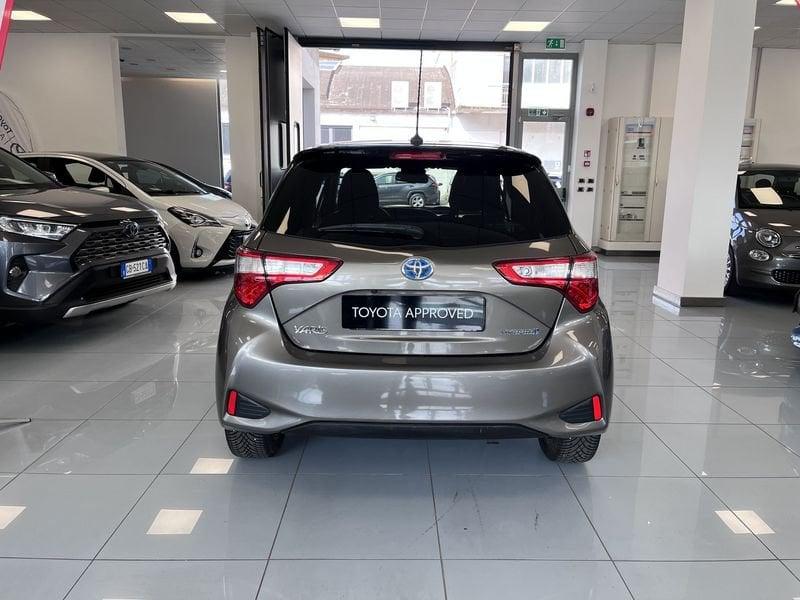 Toyota Yaris 1.5 Hybrid 5 porte Lounge Red/Bronze