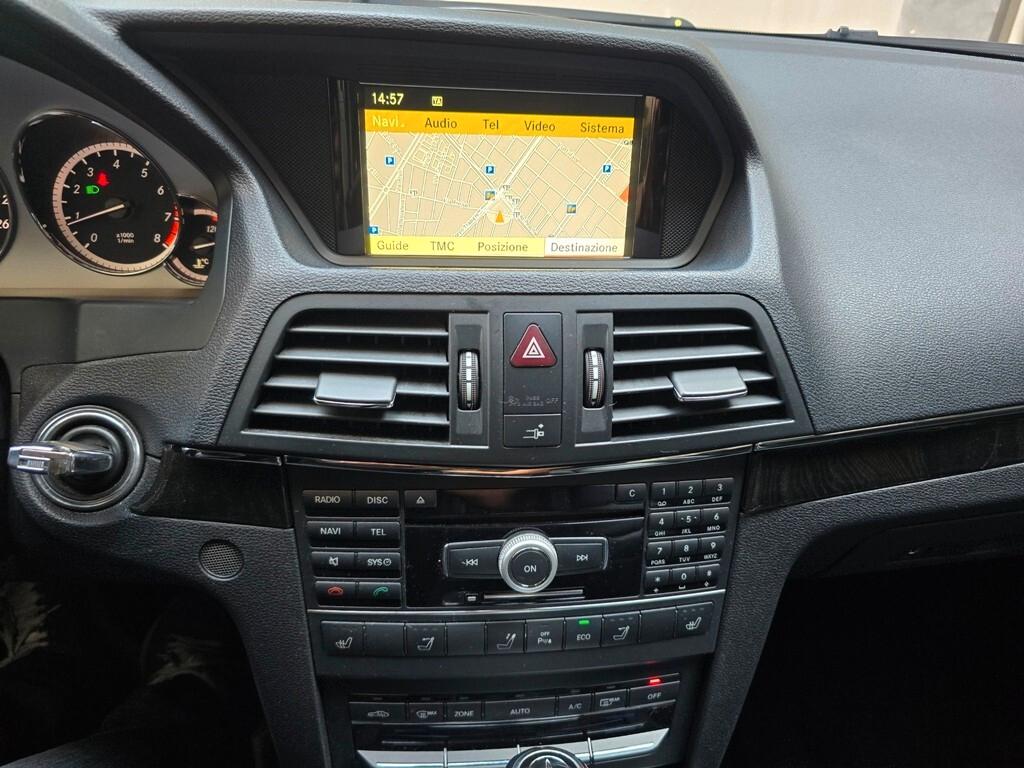 Mercedes-benz E 200 CGI Cabrio BlueEFFICIENCY Avantgarde BOOK/NAVI/XENON
