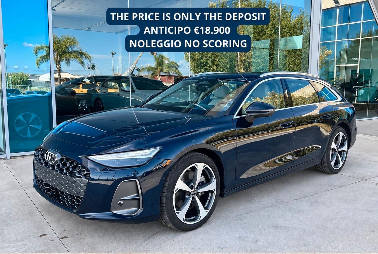 Audi A6 Avant 2.0 204cv tdi mhev Business Advanced quattro S tronic - ANTICIPO €18.900 NOLEGGIO NO SCORING