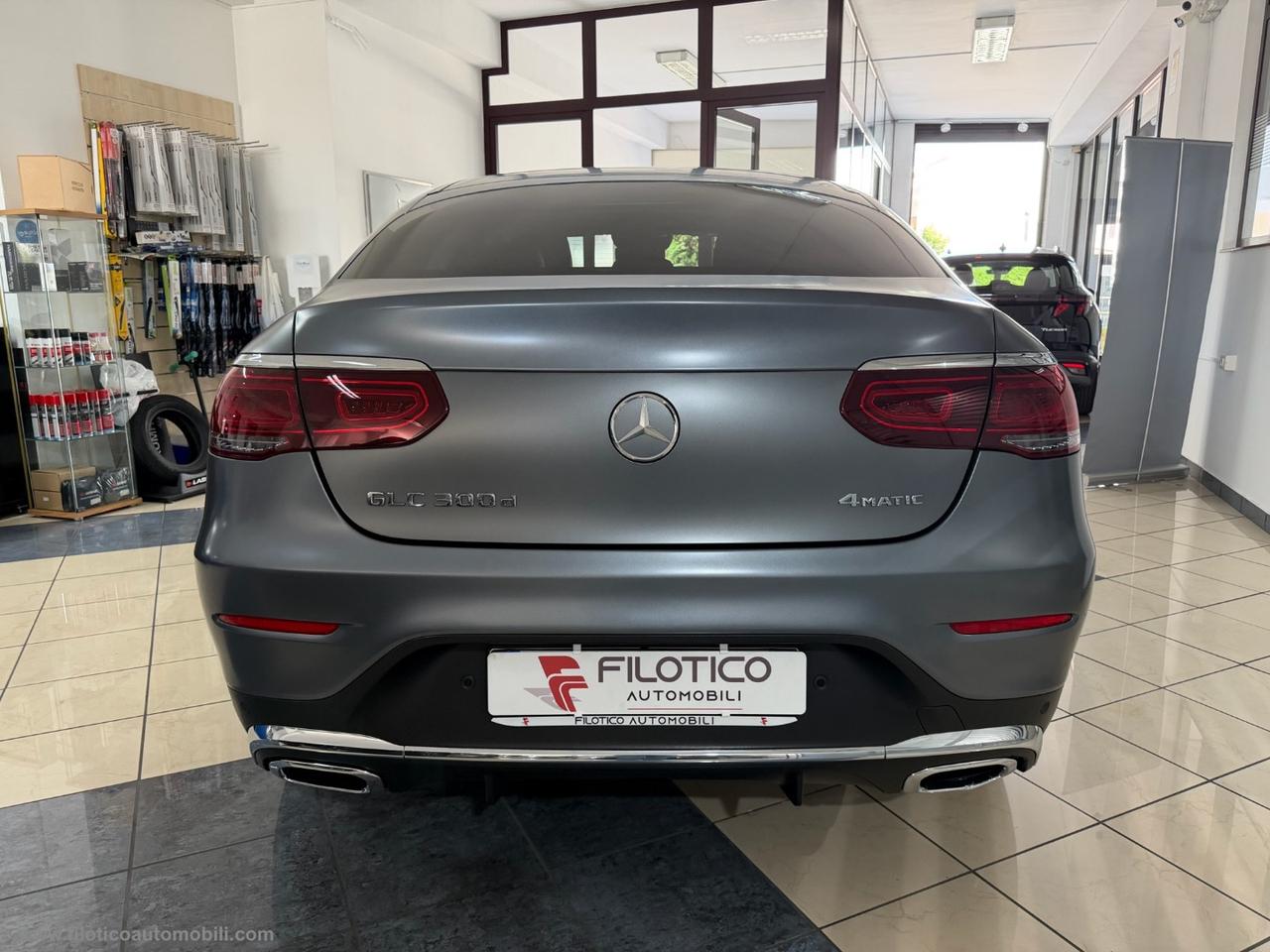 MERCEDES-BENZ GLC 300 d 4Matic Coupé Premium Plus TETTO APRIBILE- GANCIO TRAINO - LUCI AMBIENT