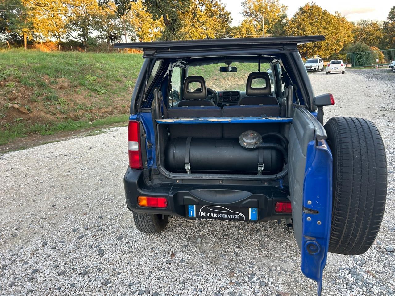Suzuki Jimny 1.3i 16V cat Cabrio 4WD JLX Impianto GPL