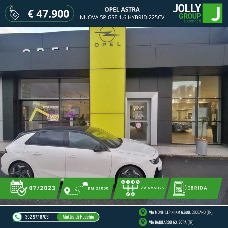 Opel Astra Nuova 5P GSe 1.6 Hybrid 225cv AT8 S&S