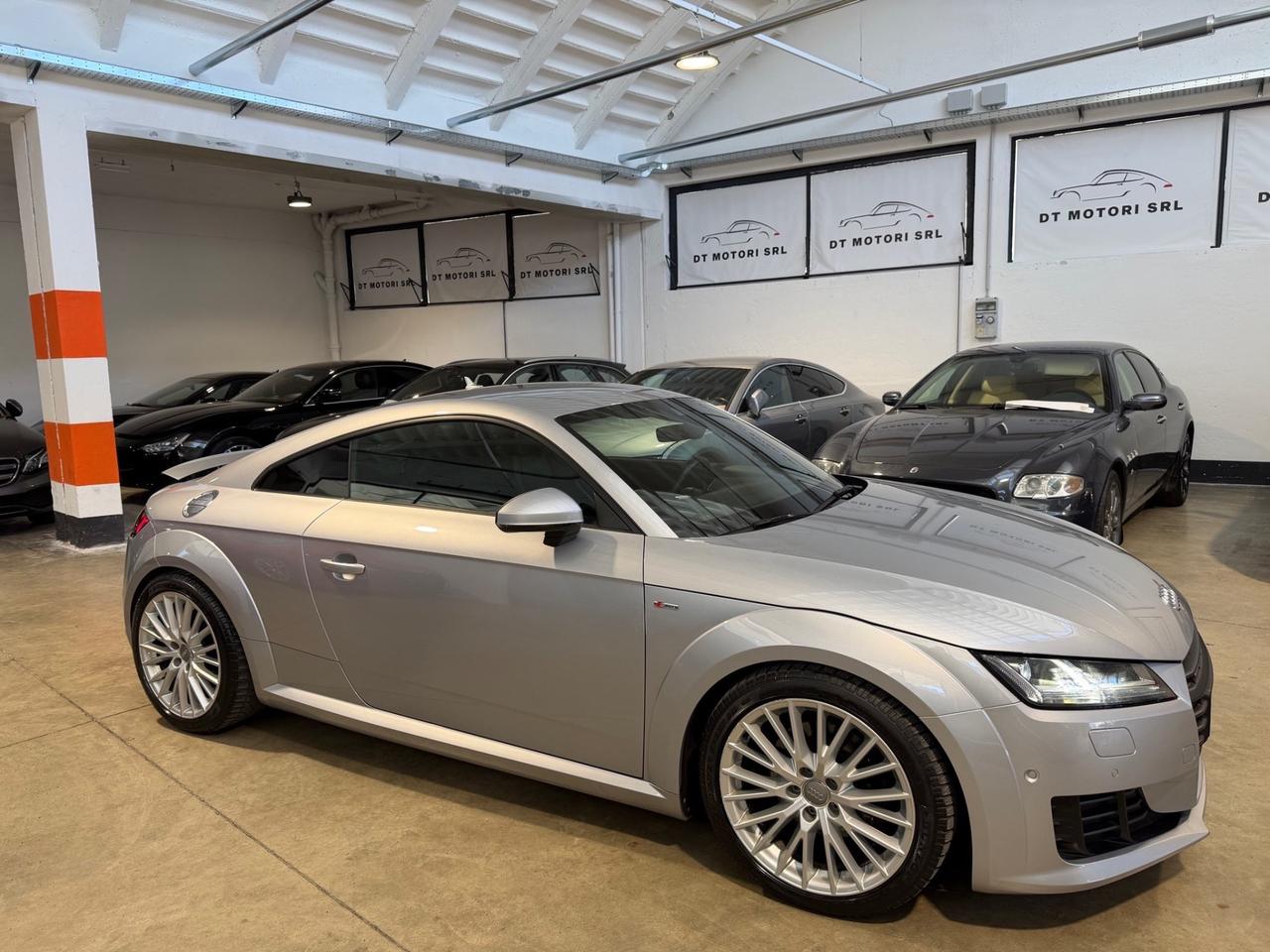 Audi TT 2.0 TFSI QUATTRO S-LINE CARPLAY-TAGLIANDI CERTIFICATI