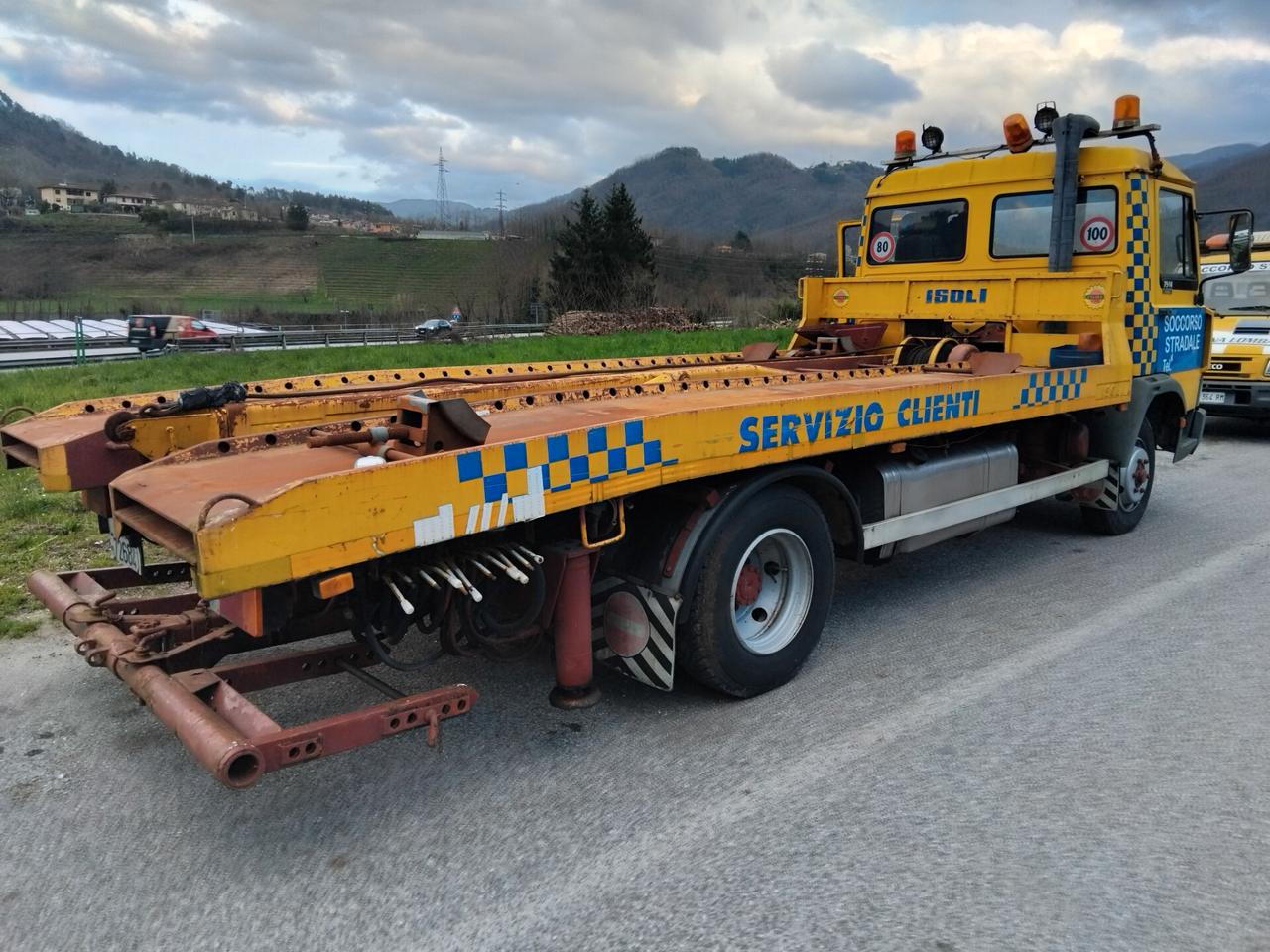 Fiat zeta 79 14 carroattrezzi allestimento isoli