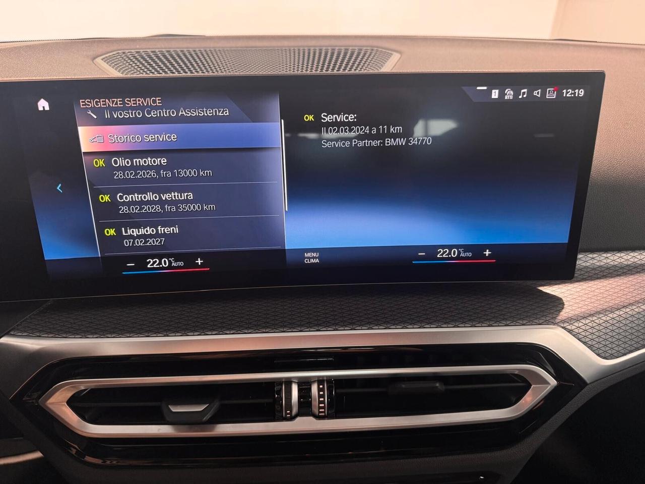 Bmw 318 d TOURING MSPORT MHEV AUT. 150CV CARPLAY COCKPIT RETROCAMERA