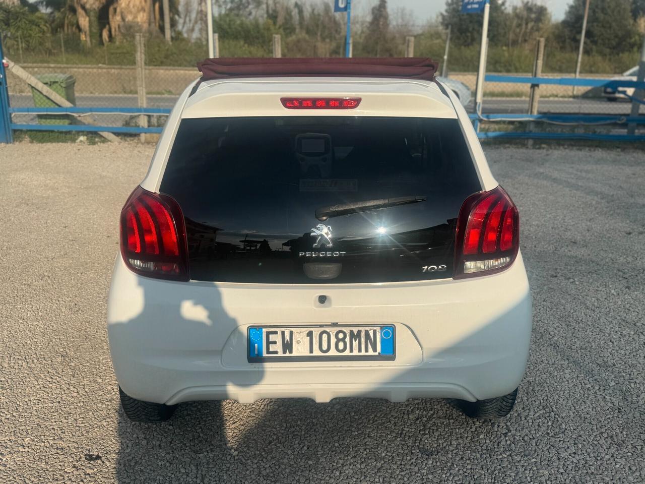 Peugeot 108 1000 benzina cabrio 5 porte 1 prop. nord italia 2014
