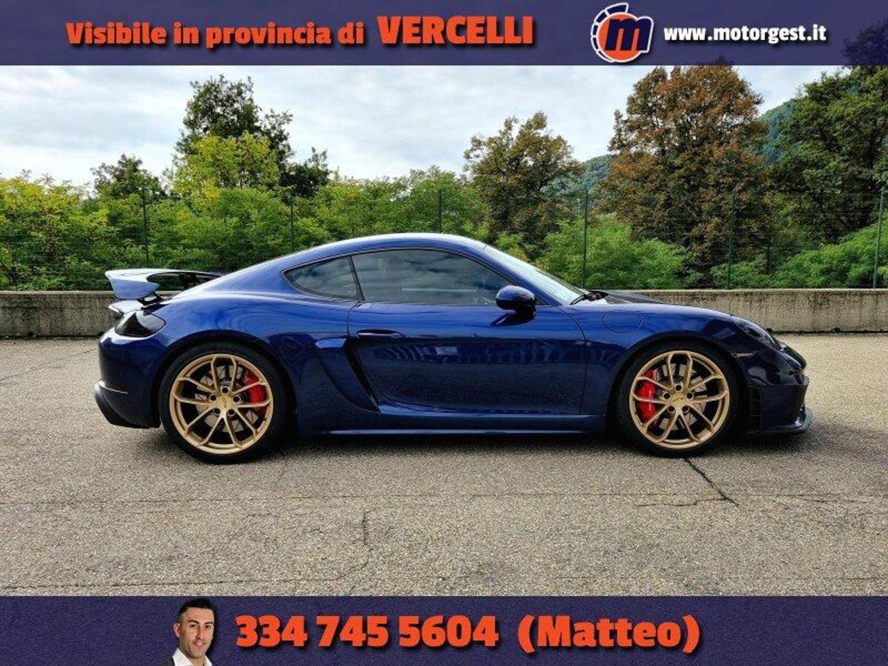 Porsche 718 Cayman GT4 PDK