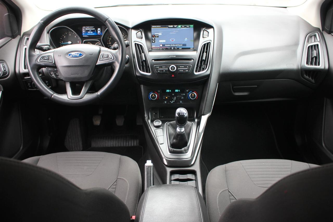 focus sw titanium-1.5 120cv-navi-camera-unipro