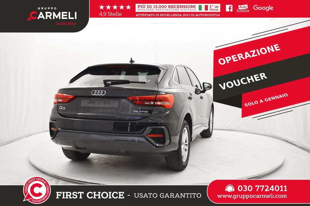 Audi Q3 Sportback Spb 35 Bz Cerchi 17,Acc,Led,Keyless,Aziendale