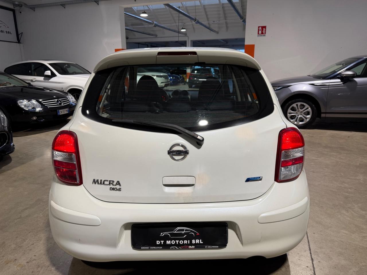 Nissan Micra 1.2 12V 5 porte CLIMA-NAVI-BLUETOOTH
