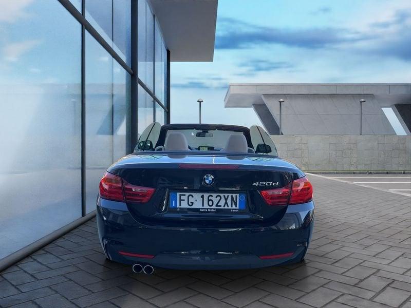 BMW Serie 4 Cabrio 420d Cabrio Msport Aut.