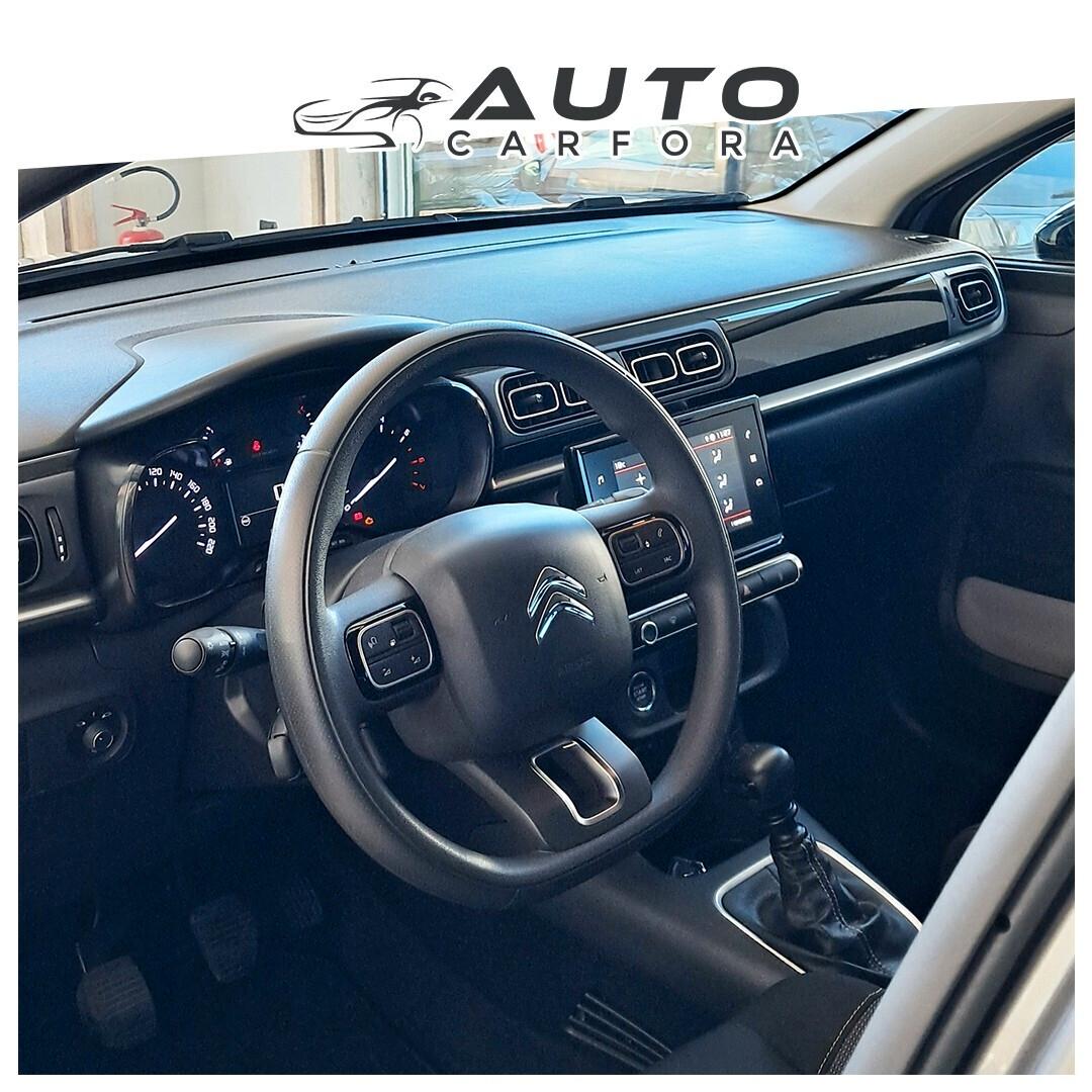 Citroen C3 Citroen C3 BlueHDi 100 S&S Shine Pack con sensori di parcheggio