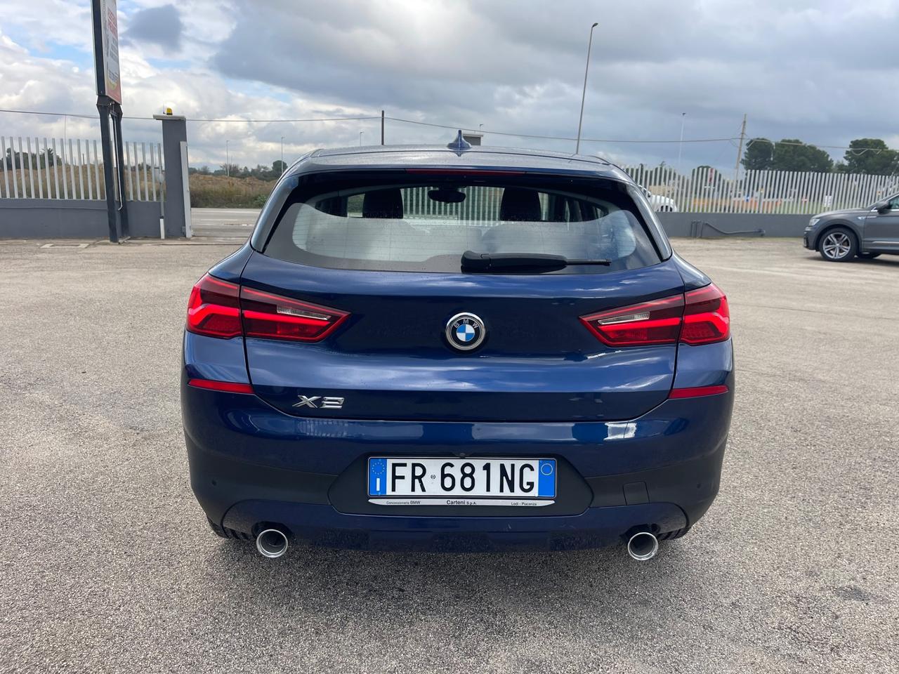 Bmw X2 1.8D XDRIVE 150CV FULL LED PELLE F1 MY19