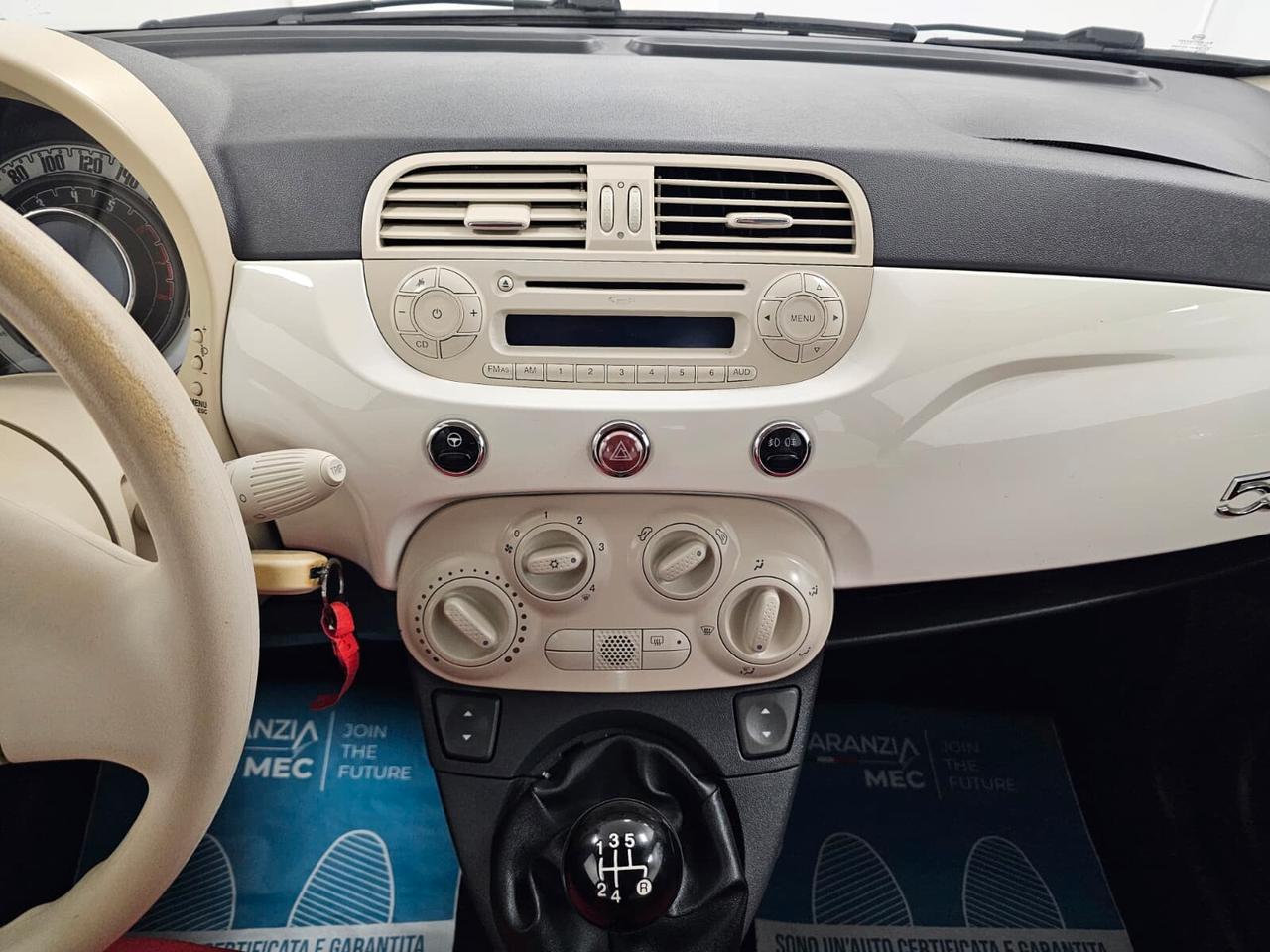 Fiat 500 1.2 Lounge - NeoPatentati