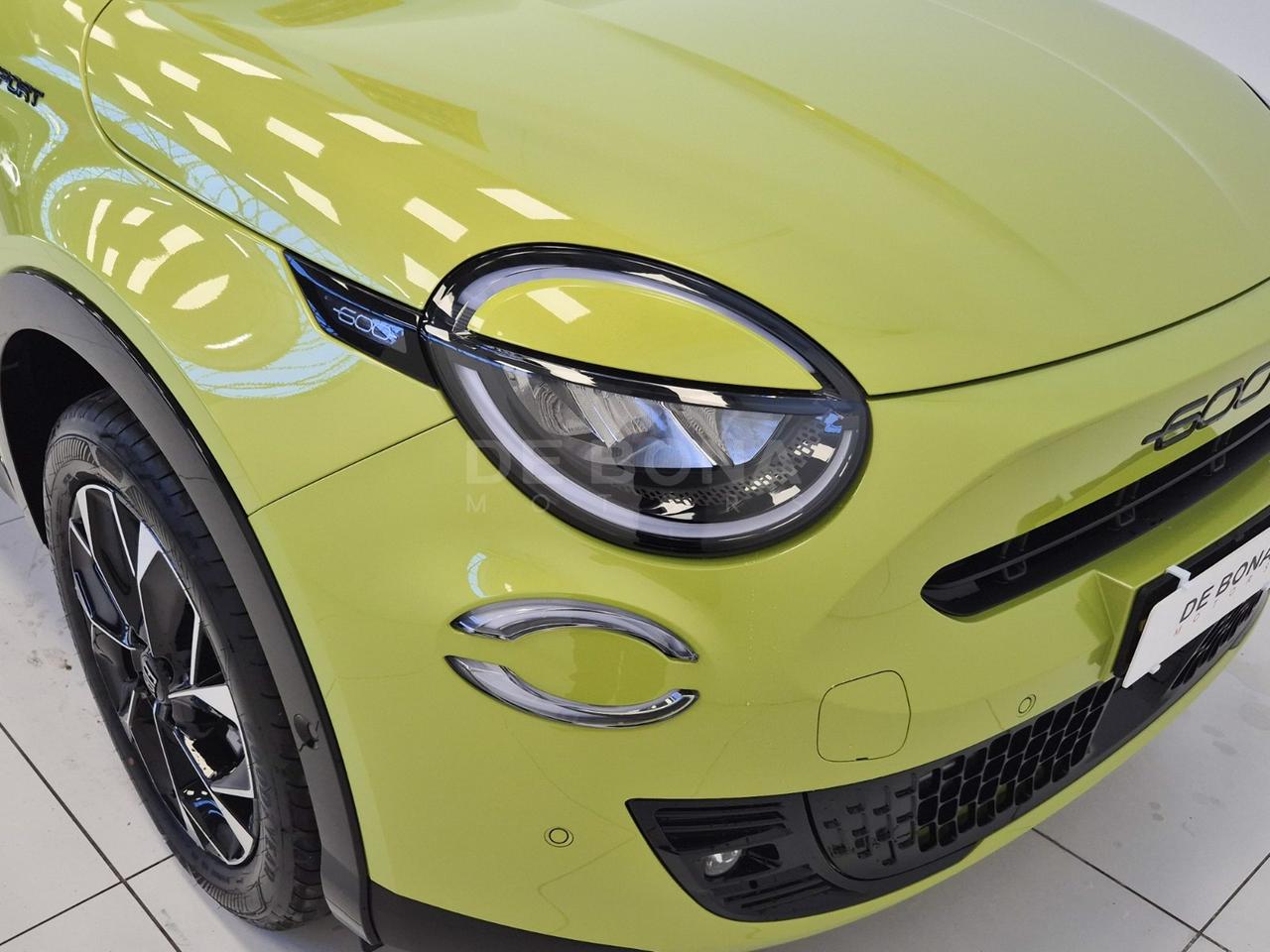 Fiat 600 1.2 hybrid sport edizione milano cortina 2026 145cv auto