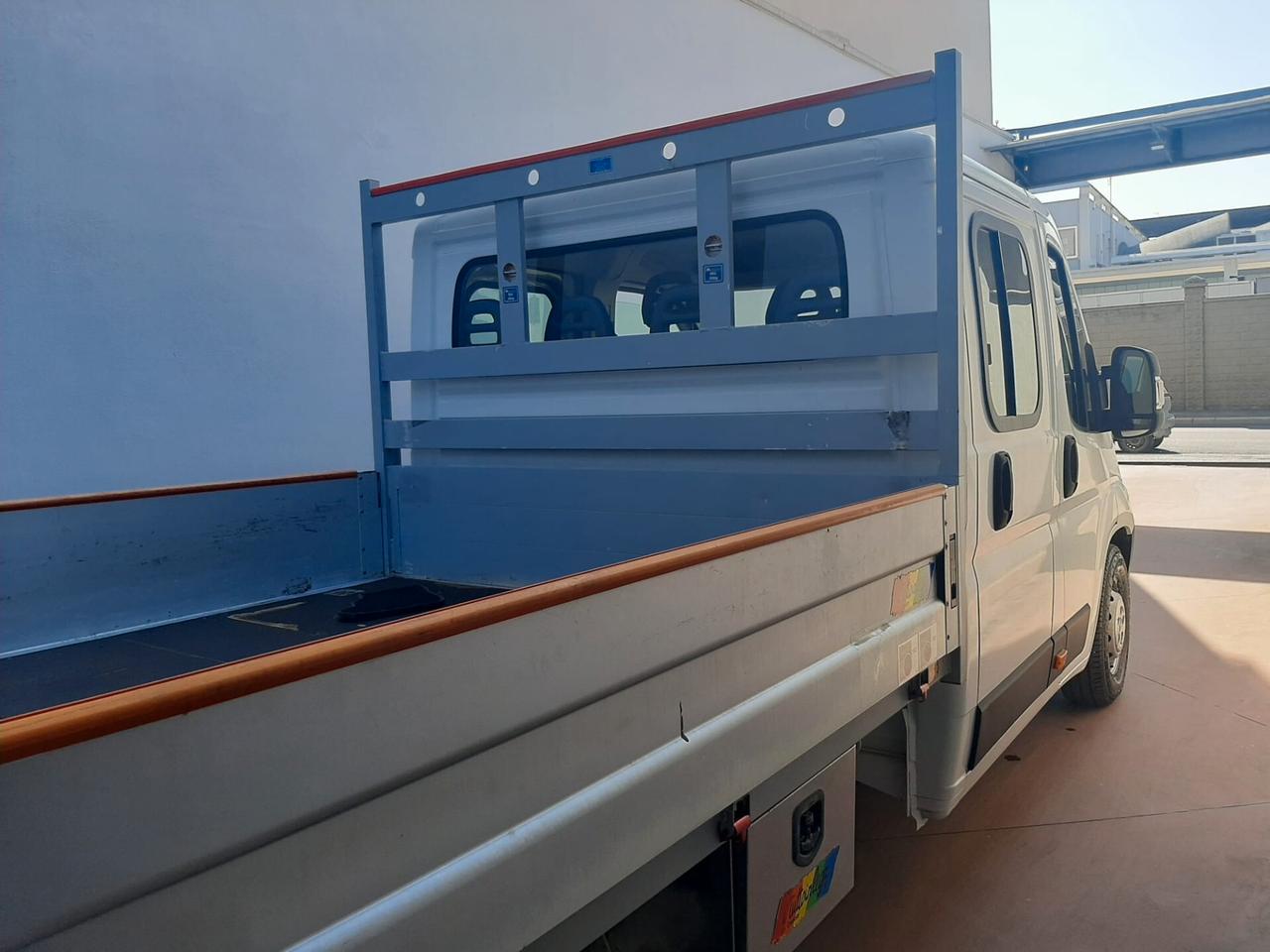 Peugeot Boxer 35 2.2 bluehdi 140cv Heavy Onnicar 7p cassone DOPPIA CABINA + IVA