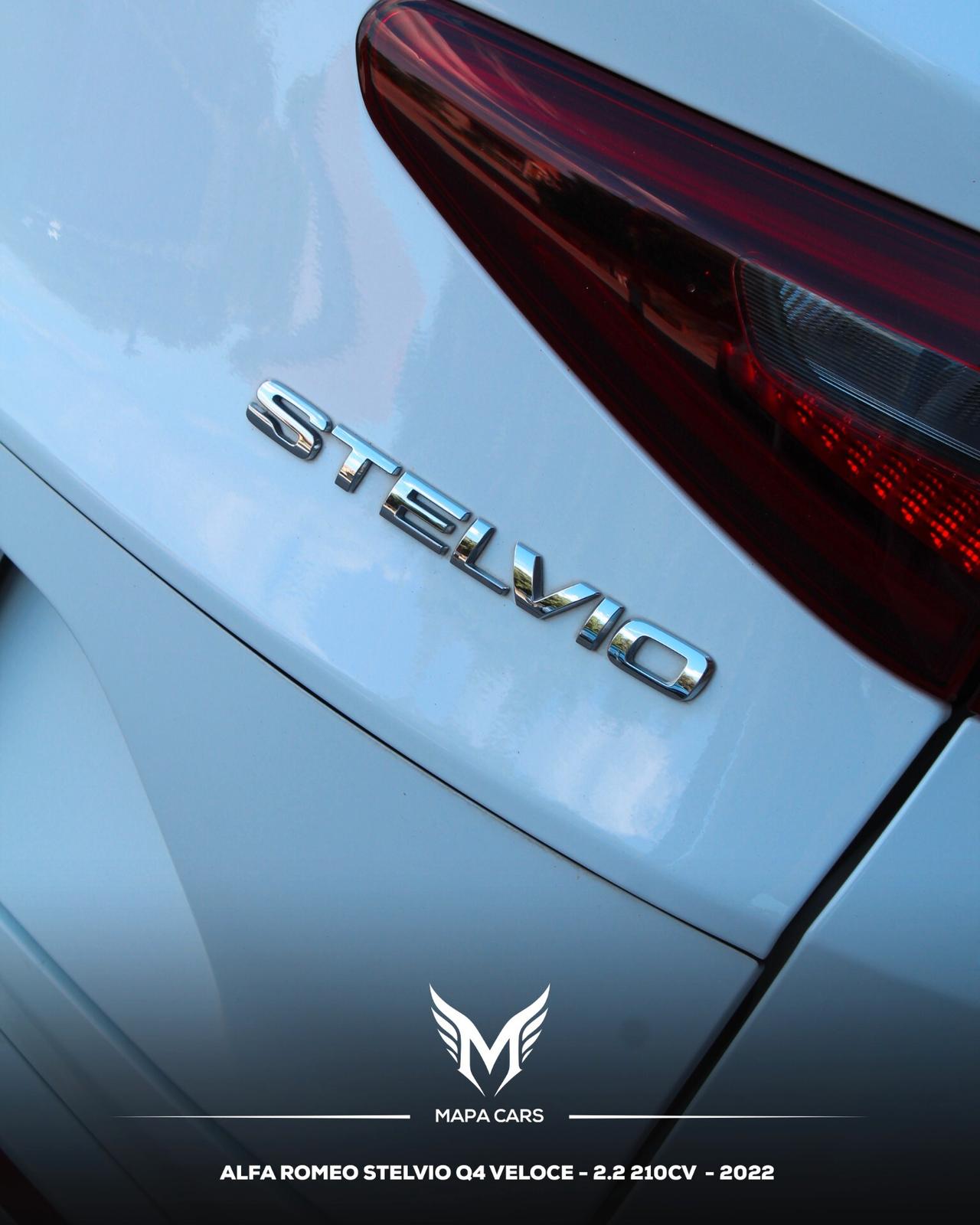 Alfa Romeo Stelvio 2.2 Turbodiesel 210 CV AT8 Q4 Veloce Tì