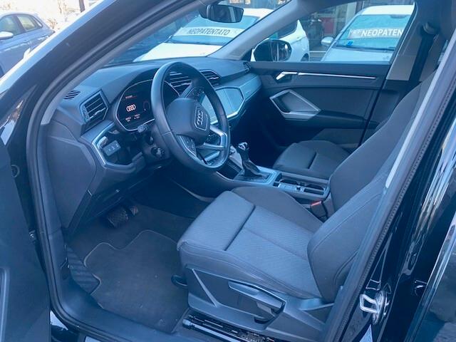 AUDI Q3 SPORTBACK 35 2.0 TDI S-LINE S-TRONIC IDENTITY BLACK