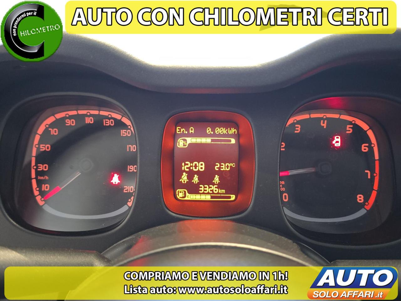 Fiat Panda 1.0 FIREFLY HYBRID 3MILA KM!!! 70CV EURO6D RATE/PERMUTE