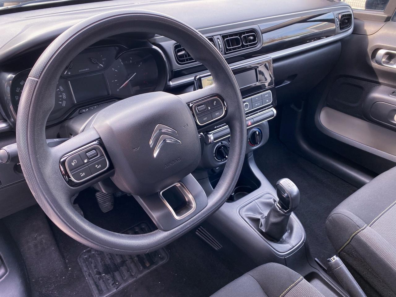 Citroen C3 1.2 benzina 82cv Shine - 2017