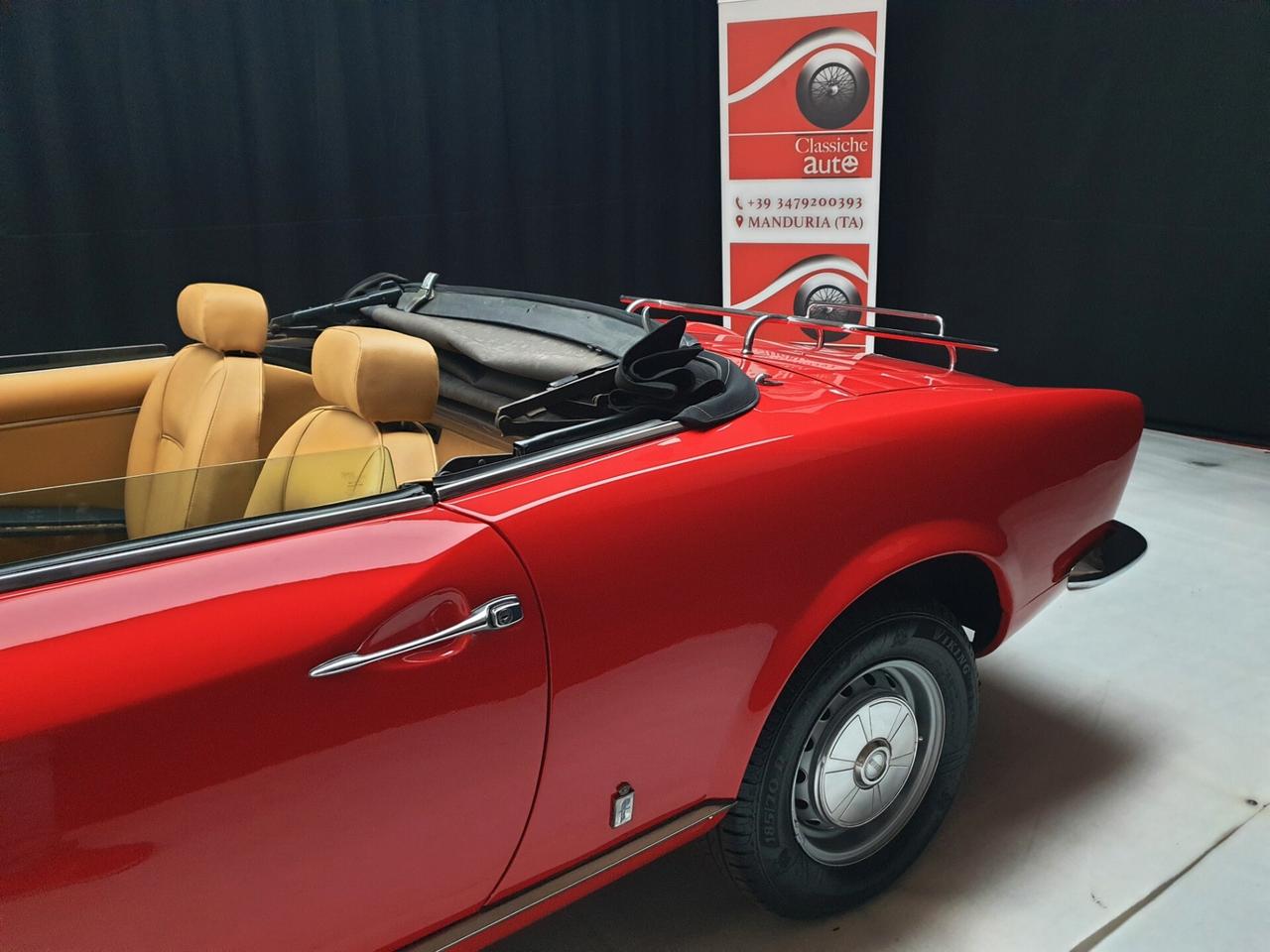 Fiat 124 Spider certif. ASI con C.R.S.