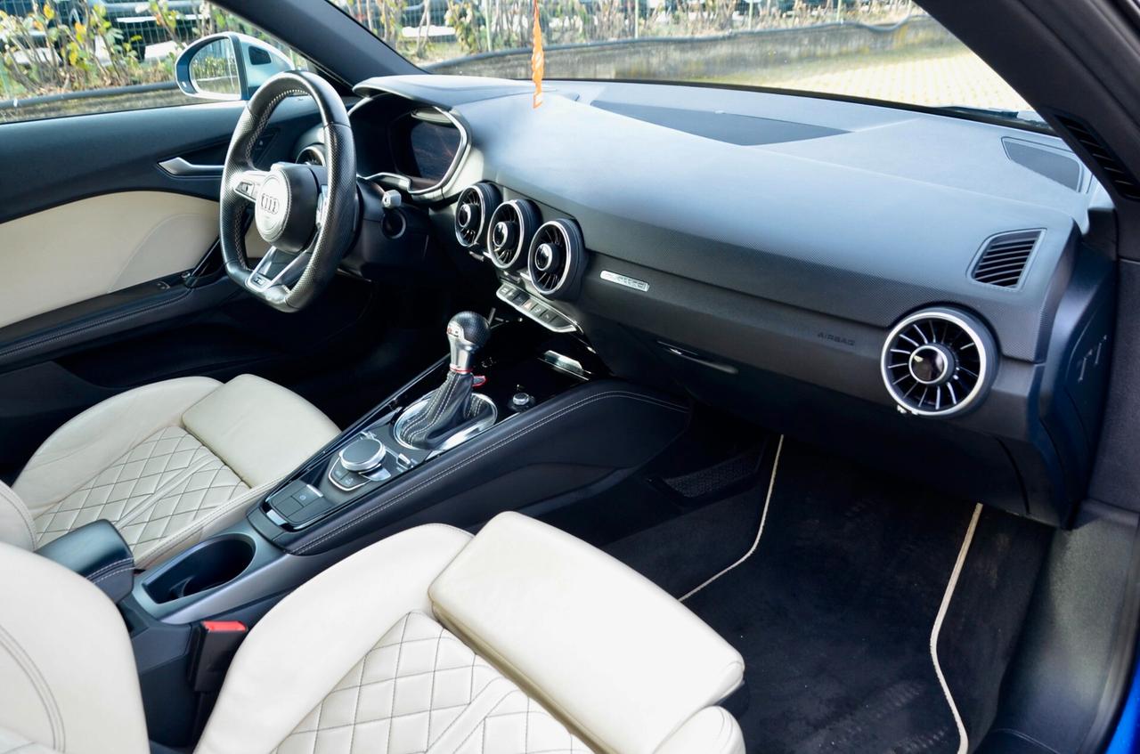 AUDI TTS COUPE 2.0 TFSI QUATTRO 310cv S-TRONIC, SERVICE AUDI, EURO 6B, FARI FULL LED, AUDI EXCLUSIVE, RETROCAMERA, PERMUTE