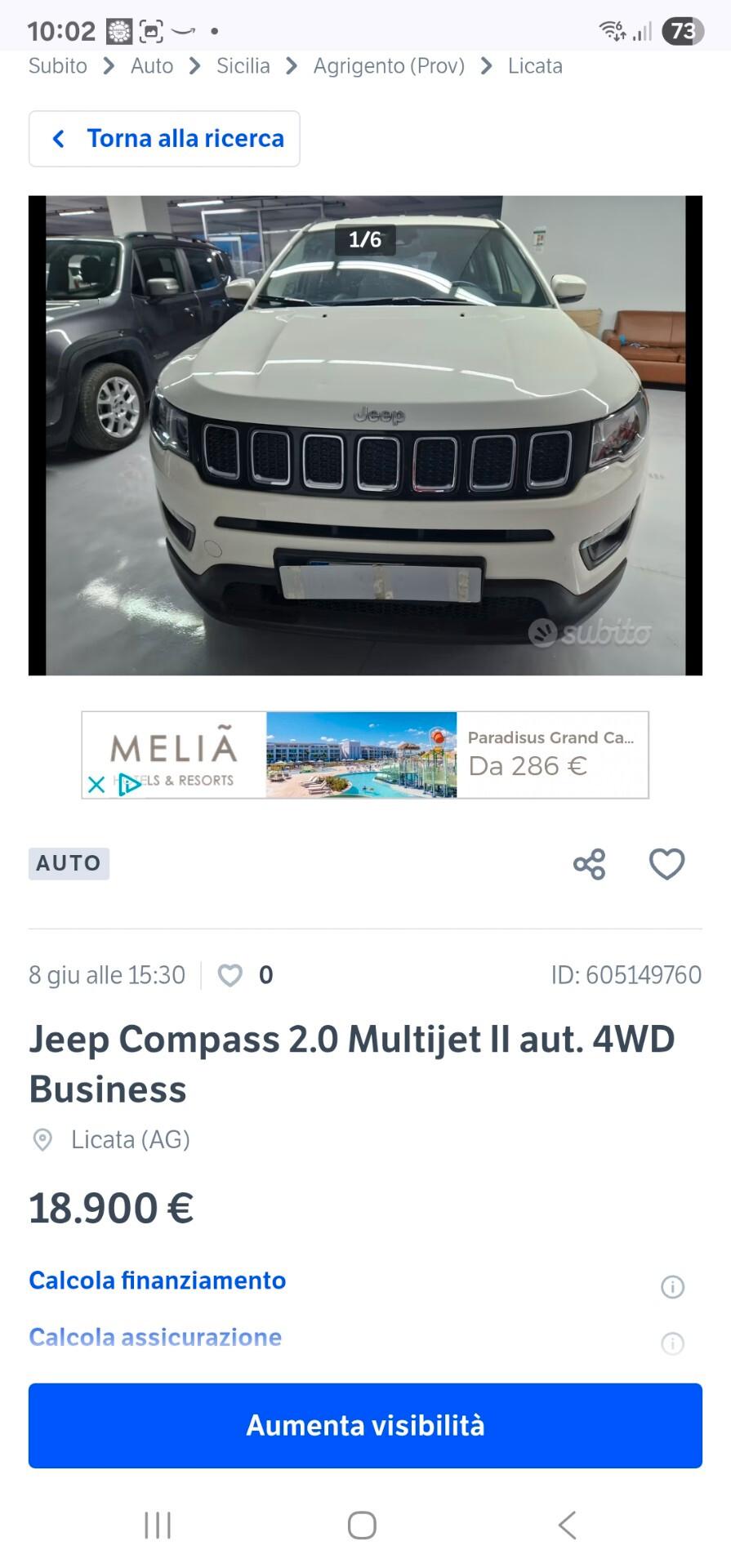 Jeep Compass 2.0 Multijet II aut. 4WD Business