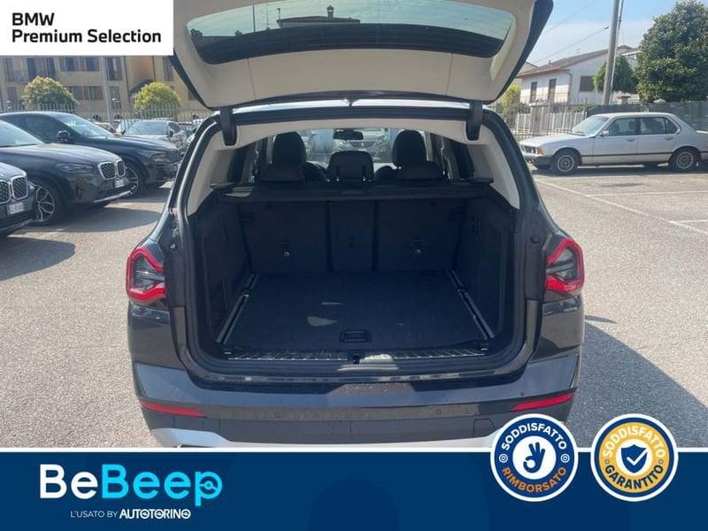 BMW X3 XDRIVE20D MHEV 48V AUTO