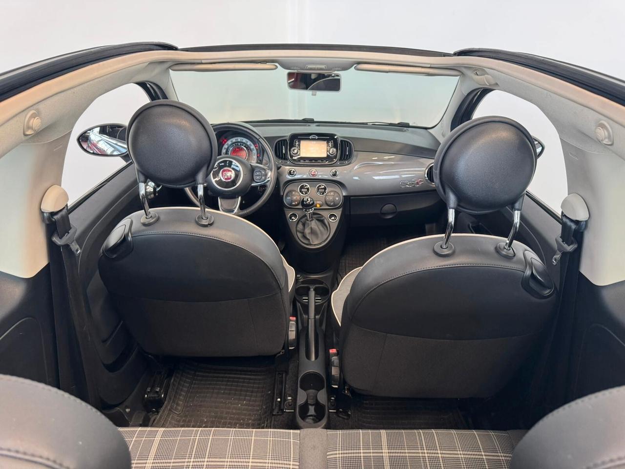 Fiat 500 C 1.2 Lounge 69 CV cabriolet