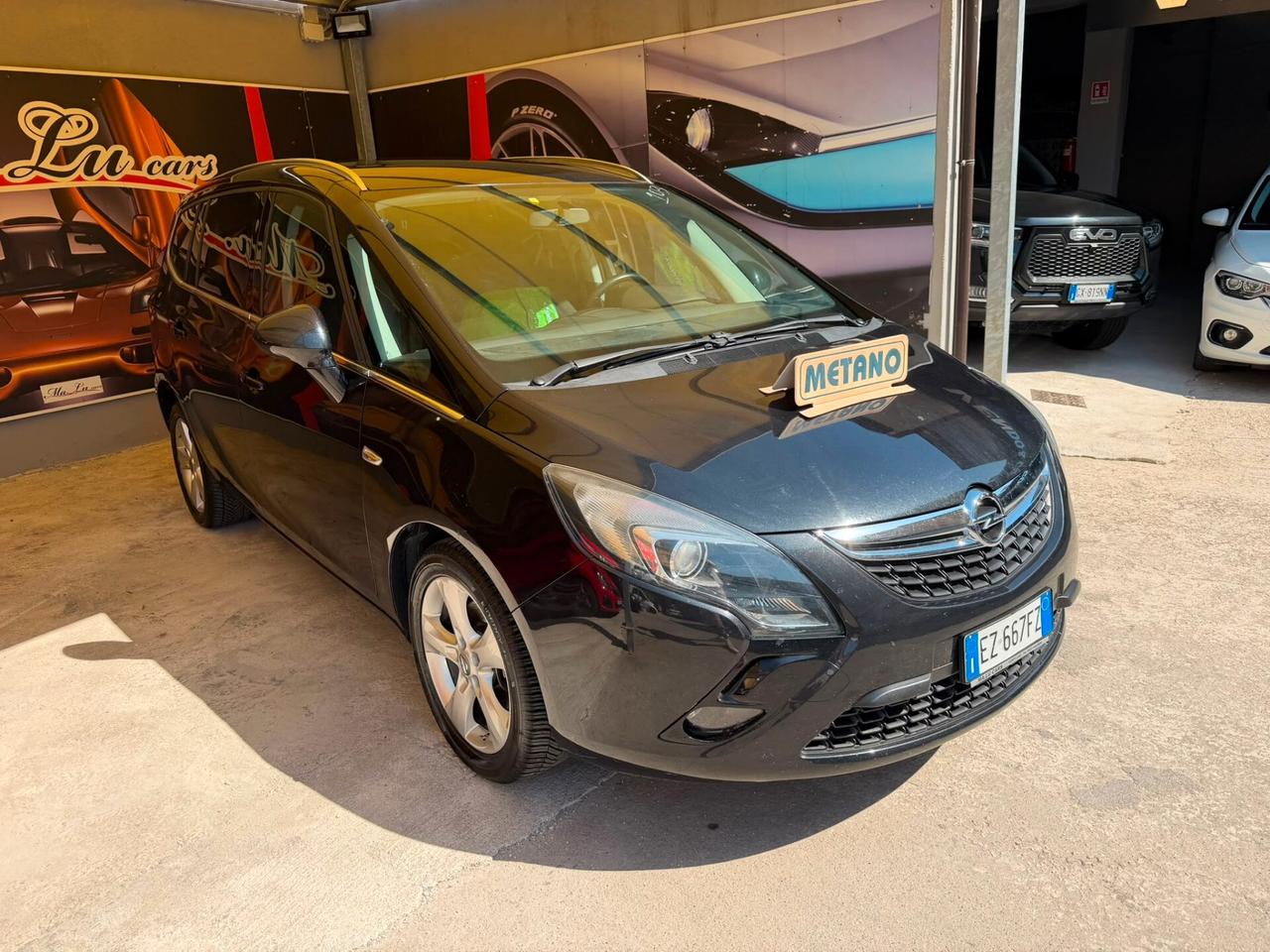Opel Zafira 1.6cc metano 12 mesi garanzia-2015