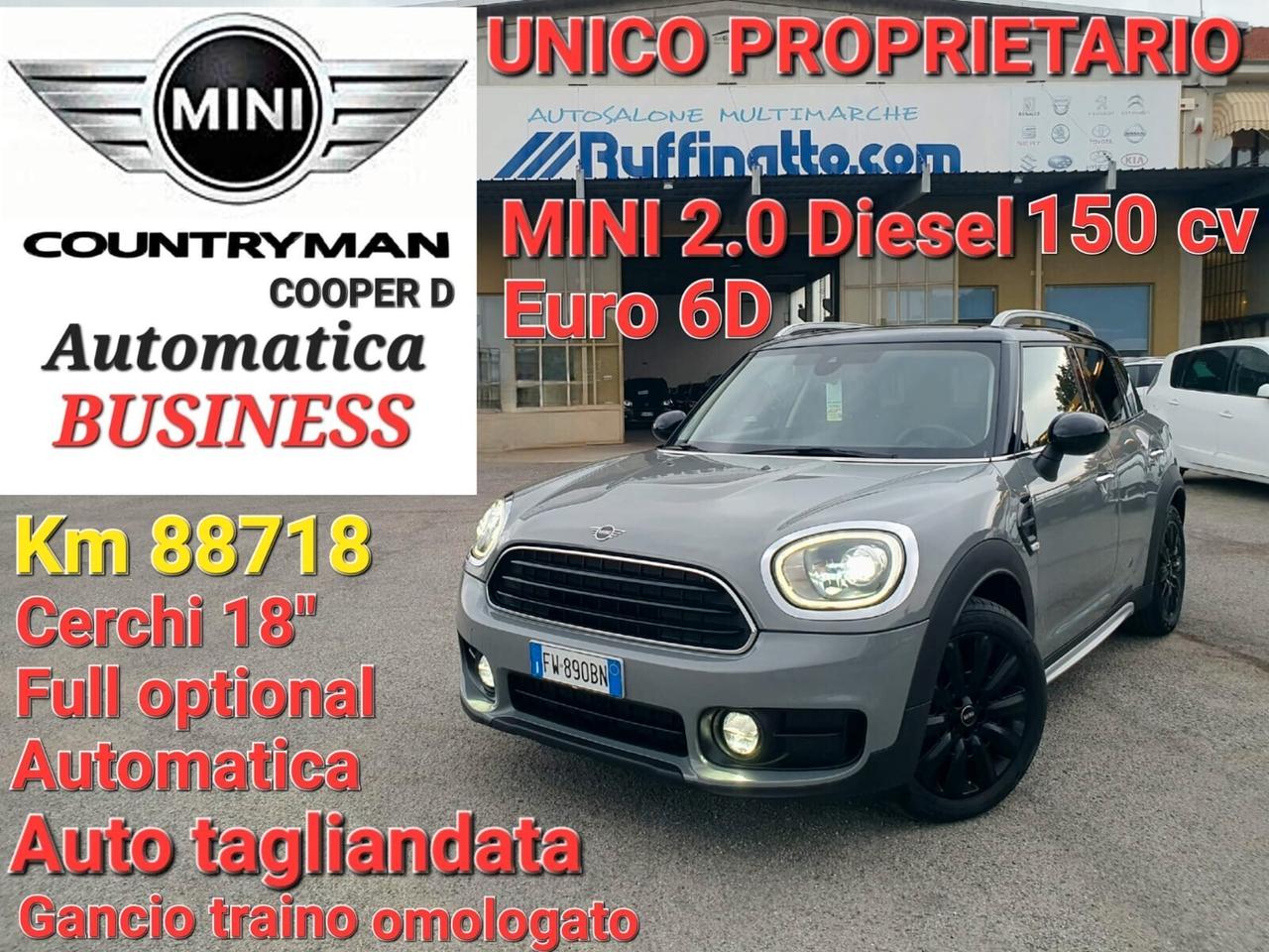 Mini Cooper Countryman 1.5 One D Business Automatica