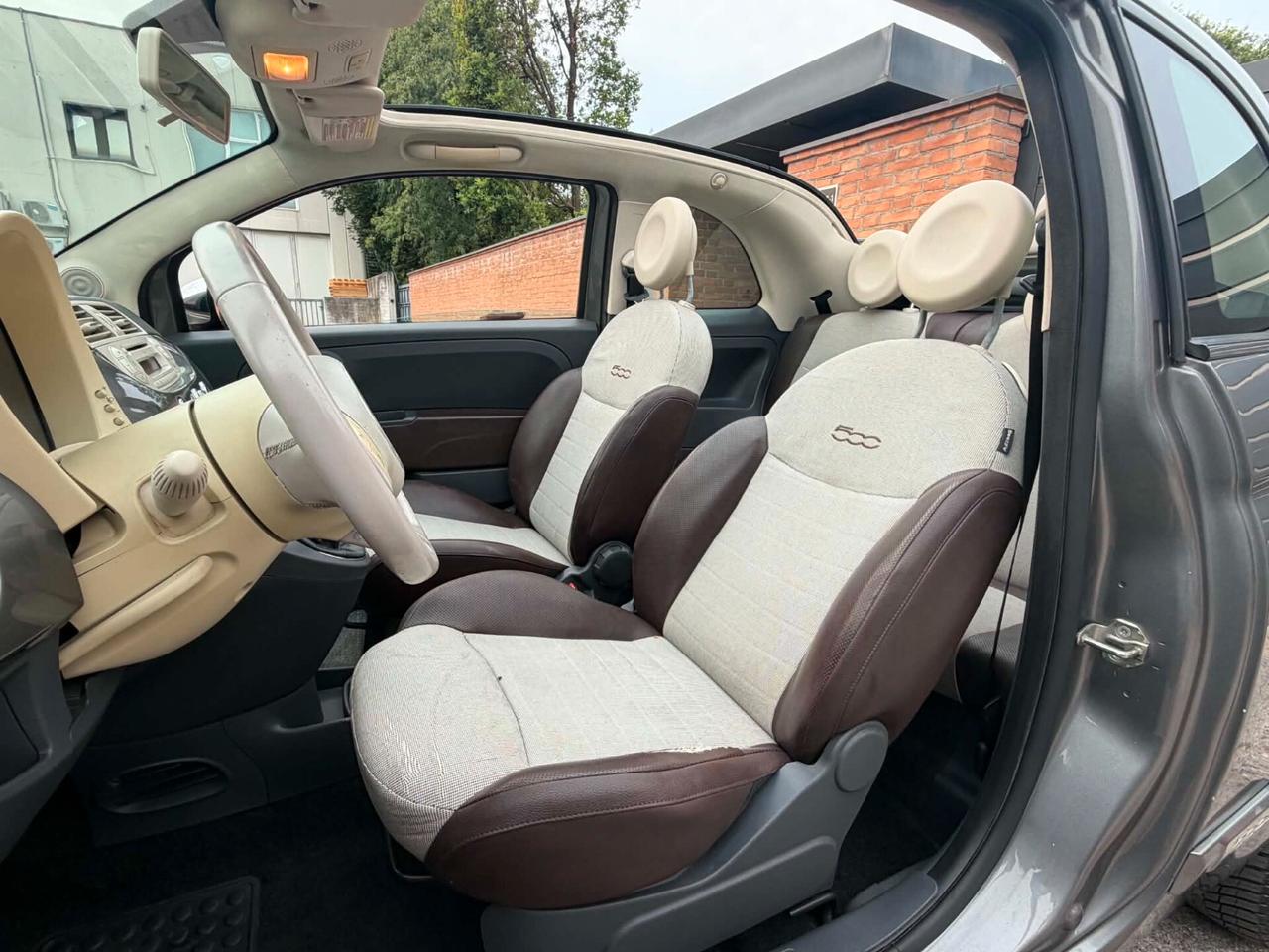 Fiat 500 1.3 MjT 75 CV-169.000KM-Cabrio-GARANZIA