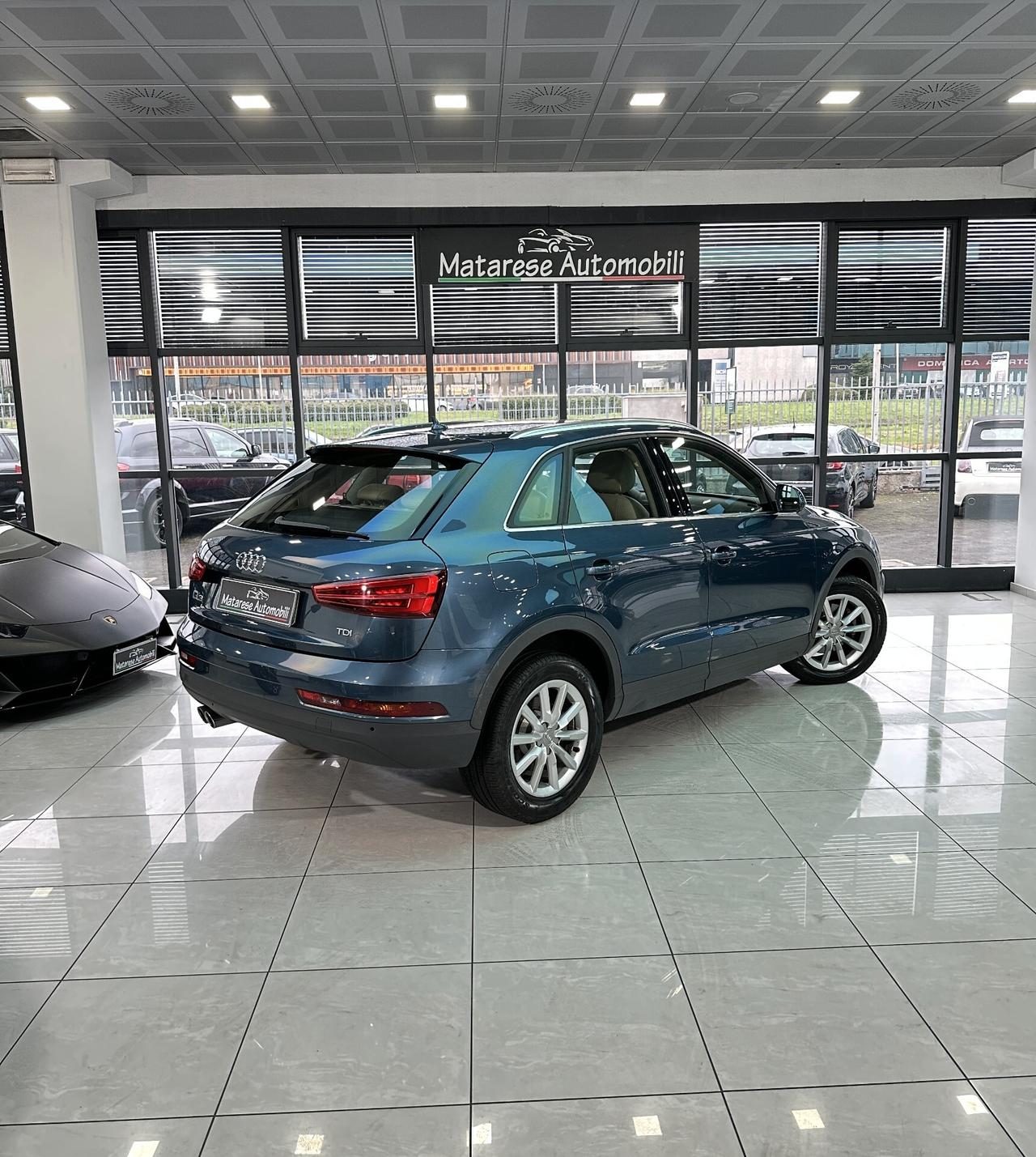 Audi Q3 2.0 TDI 150 CV UnicoProprietario Sensori Navi Pelle Finanziabile Garanzia