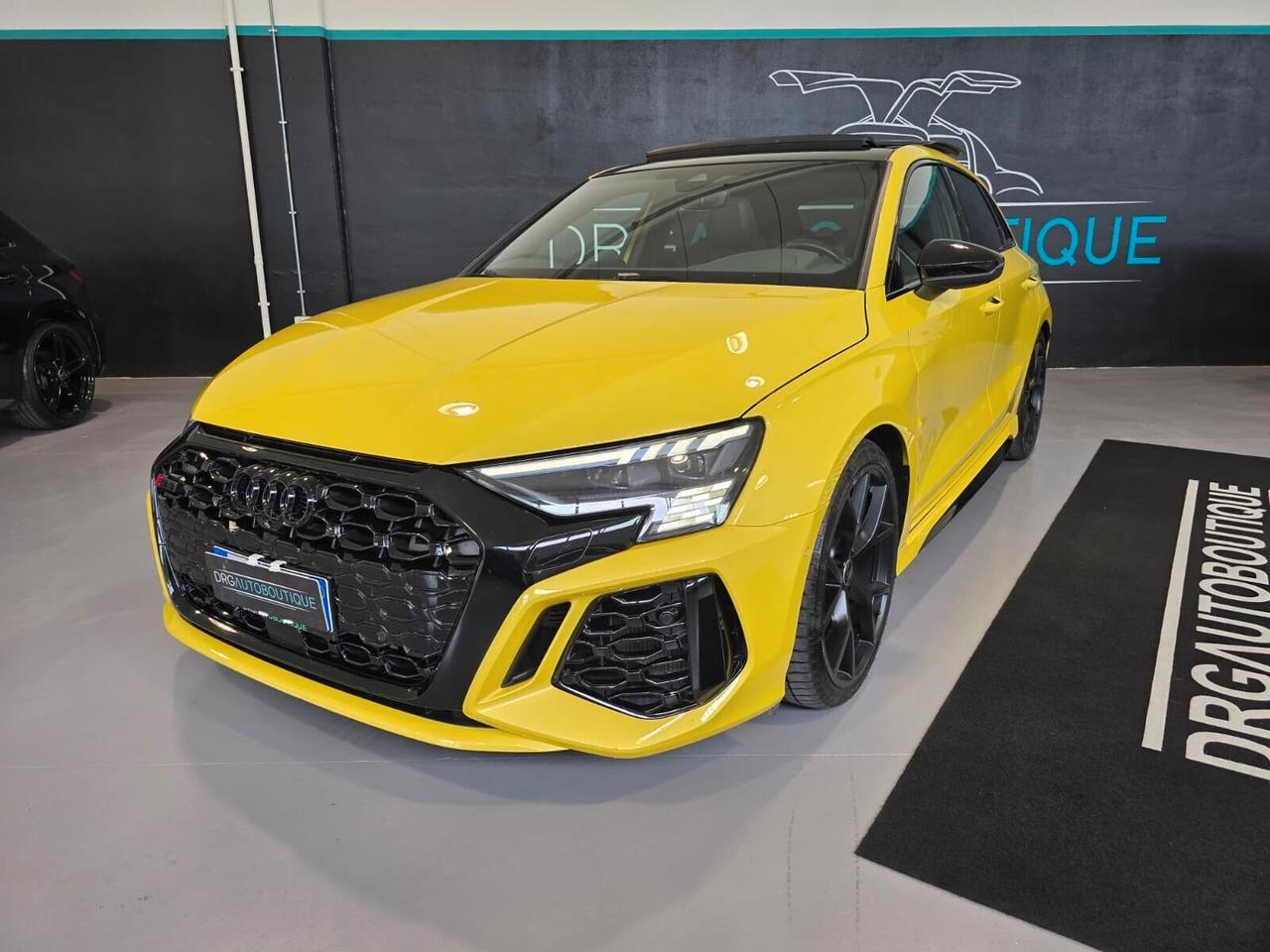 Audi RS3 SPB GIALLO PITONE/TETTO/SCARICHI