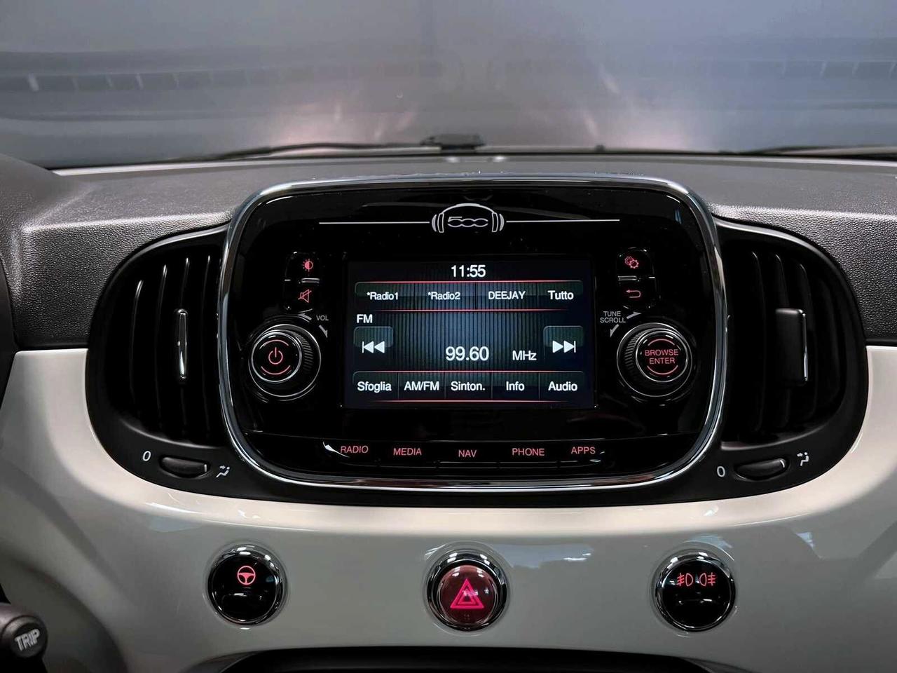FIAT 500 1.2 CC 69 CV LOUNGE INTERNI FRAU
