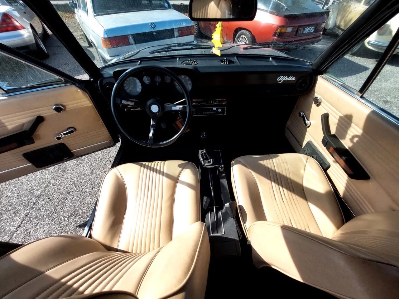 Alfa Romeo Alfetta Berlina 1800 del 1977 la seconda serie
