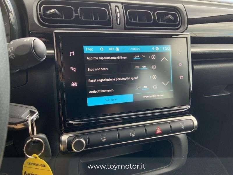 Citroën C3 3ª serie PureTech 83 S&S Feel Pack