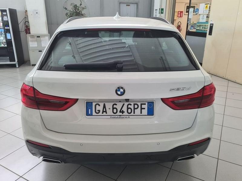 BMW Serie 5 520d 48V Touring Msport!TAGLIANDI UFFICIALI BMW!