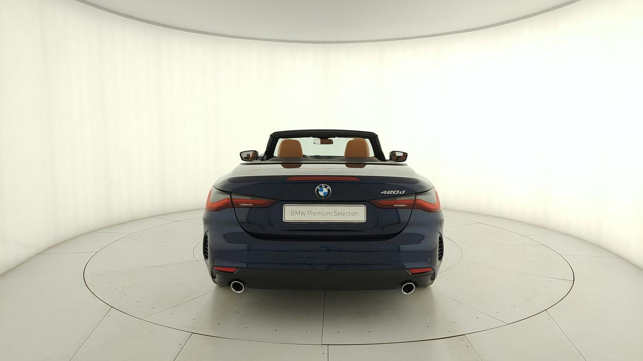 BMW Serie 4 G23 2020 Cabrio - Serie 4 G23 2020 Cabrio - 420d Cabrio mhev 48V Sport auto