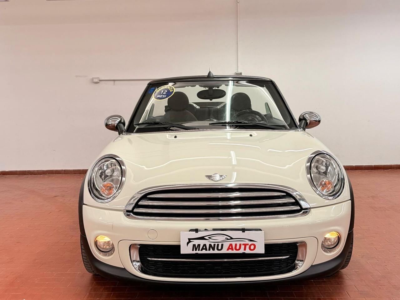 Mini Cooper 1.6D Cabrio 111cv R57 ok Neopatentati
