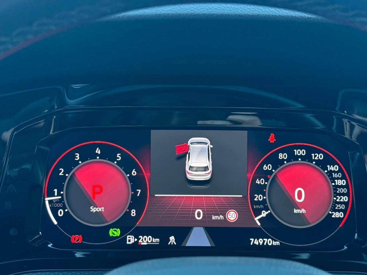 Volkswagen Golf 2.0 TSI GTI*TETTO*HARMAN*FEND*CERCHIR*CAMERA*IQLIGHT*