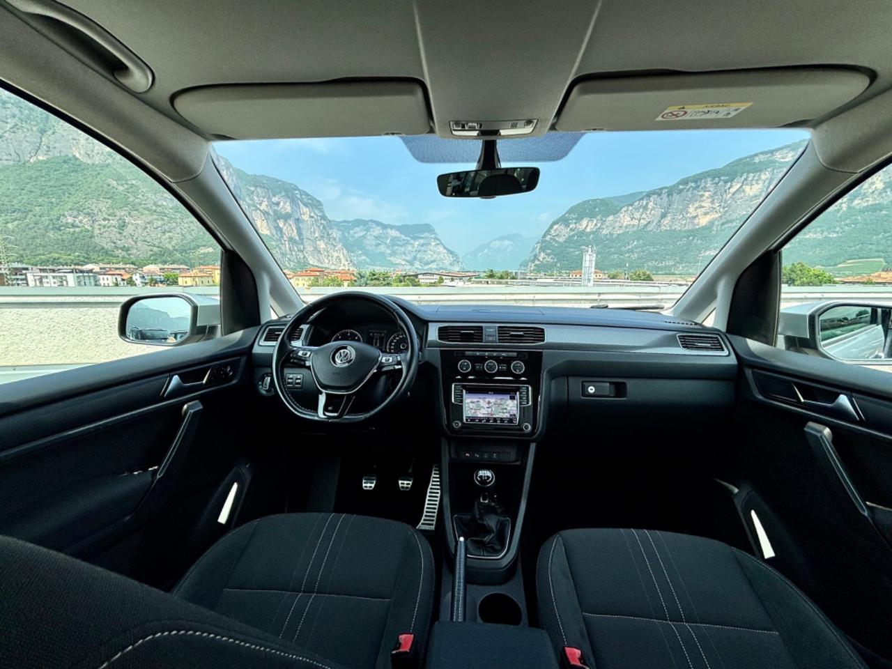 Volkswagen Caddy 2.0 TDI 102 CV Alltrack "NAVI ACC Gancio" IVA COMPRESA"