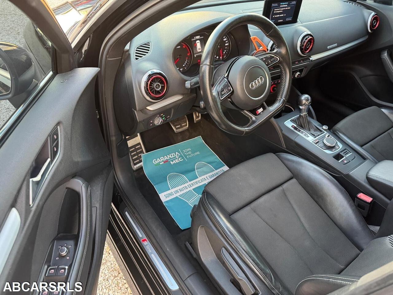 AUDI - A3 Sportback - 2.0 TDI quattro S-tronic S-line - FINANZIABILE - PERMUTE